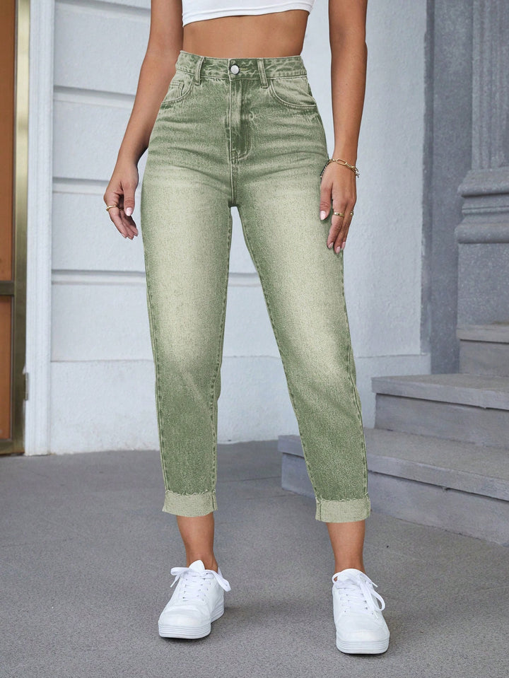 Jeans SHEIN, verde