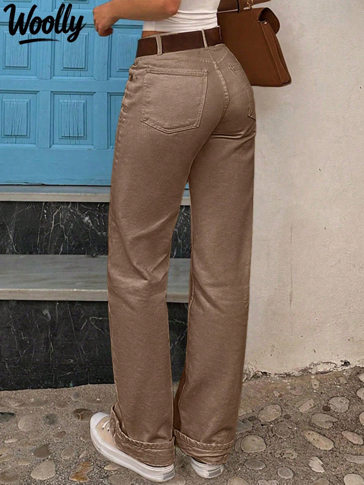 Jeans SHEIN, maro
