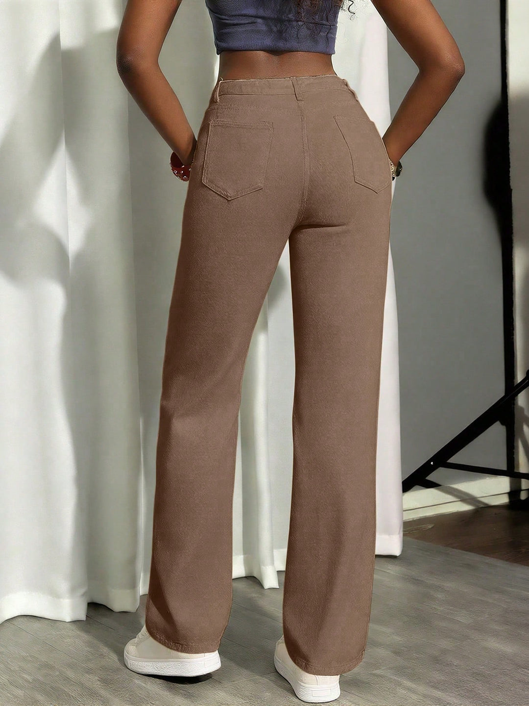 Jeans SHEIN, maro