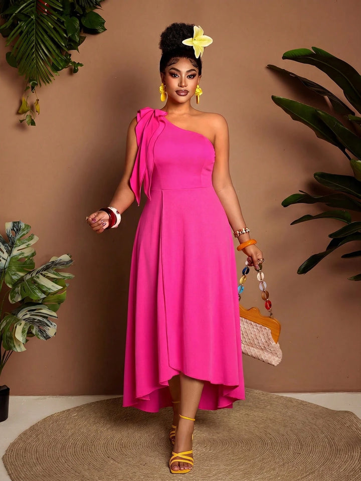 Rochie maxi SHEIN, roz