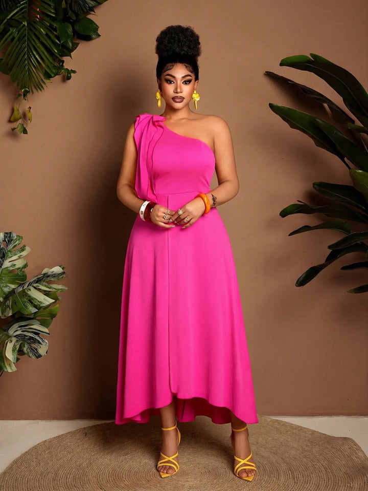 Rochie maxi SHEIN, roz