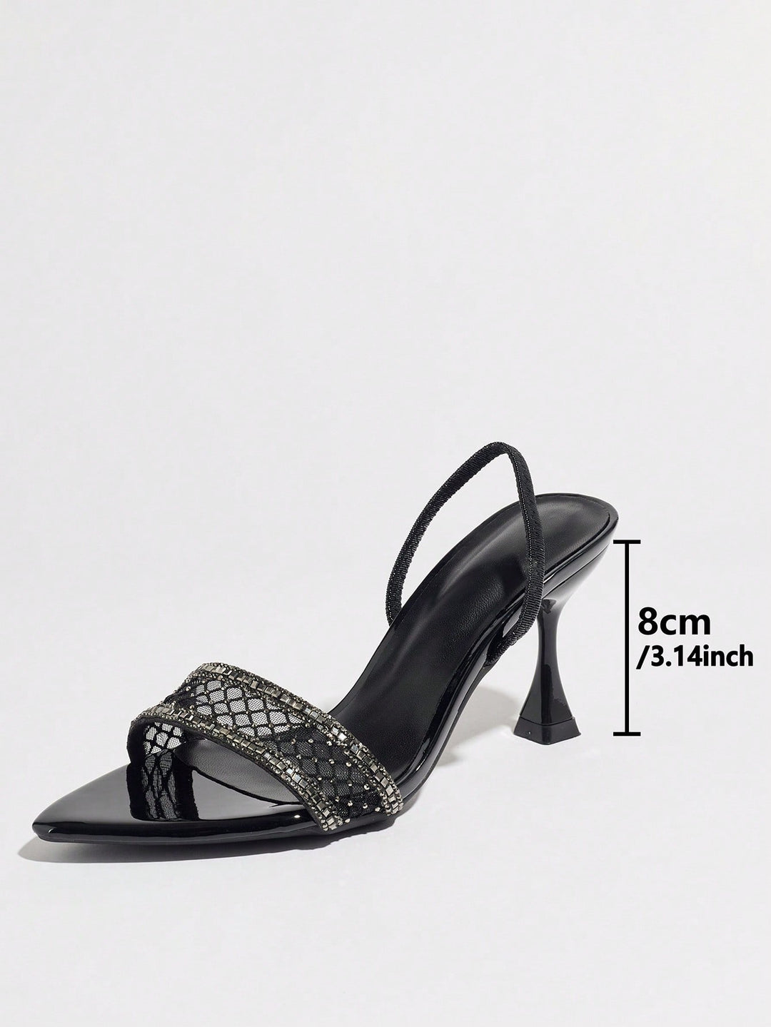 Sandale SHEIN, negru