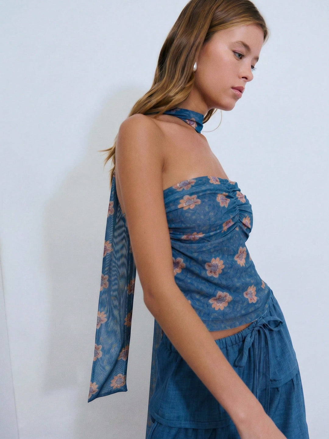 Top SHEIN, albastru