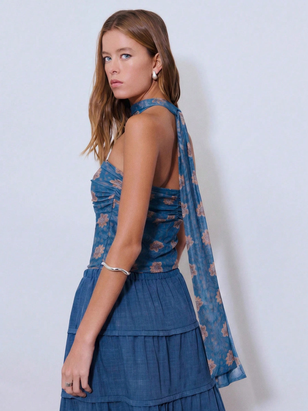 Top SHEIN, albastru