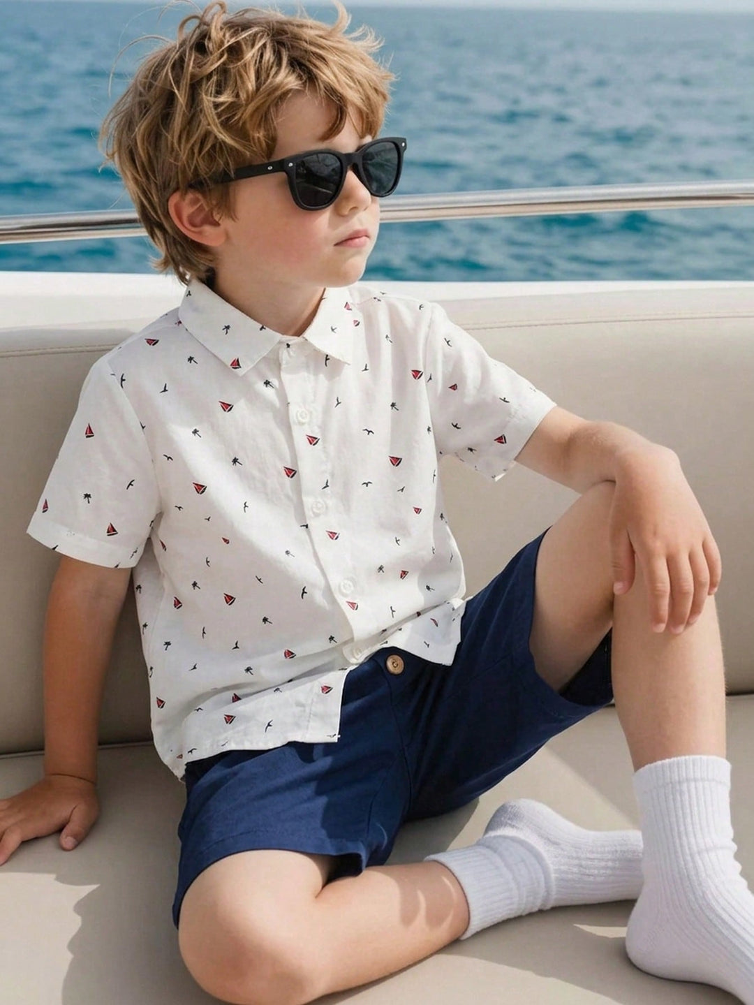Costum SHEIN, alb