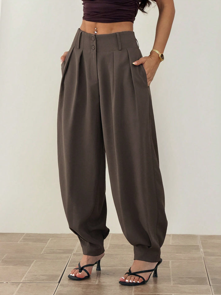 Pantaloni SHEIN, kaki