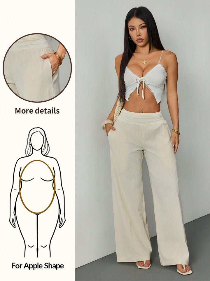 Pantaloni SHEIN, bej