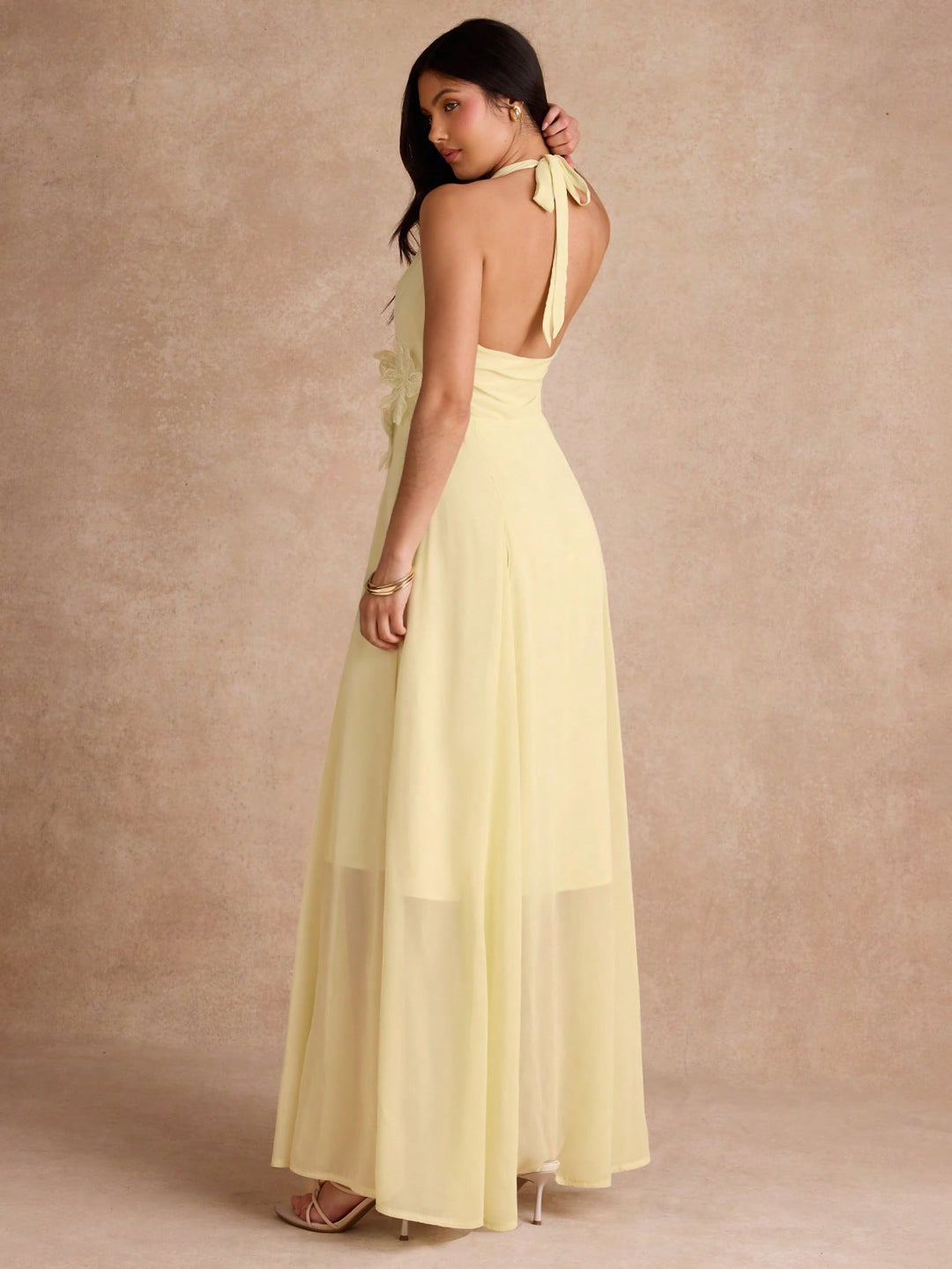 Rochie maxi SHEIN, galben