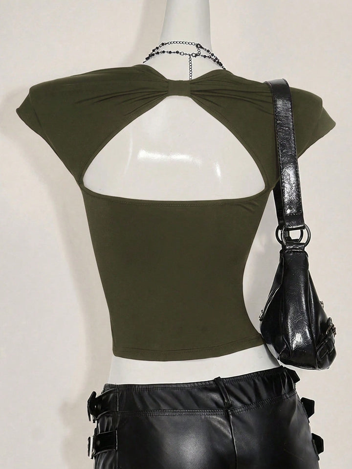 Tricou SHEIN, kaki