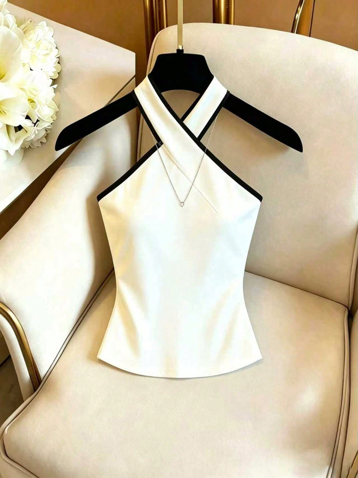 Top SHEIN, negru