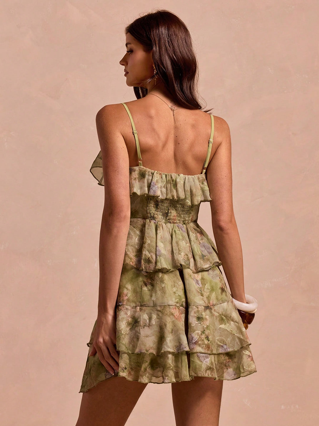Rochie mini SHEIN, verde