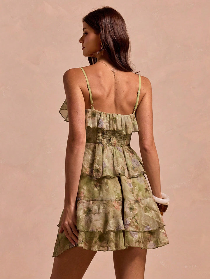Rochie mini SHEIN, verde