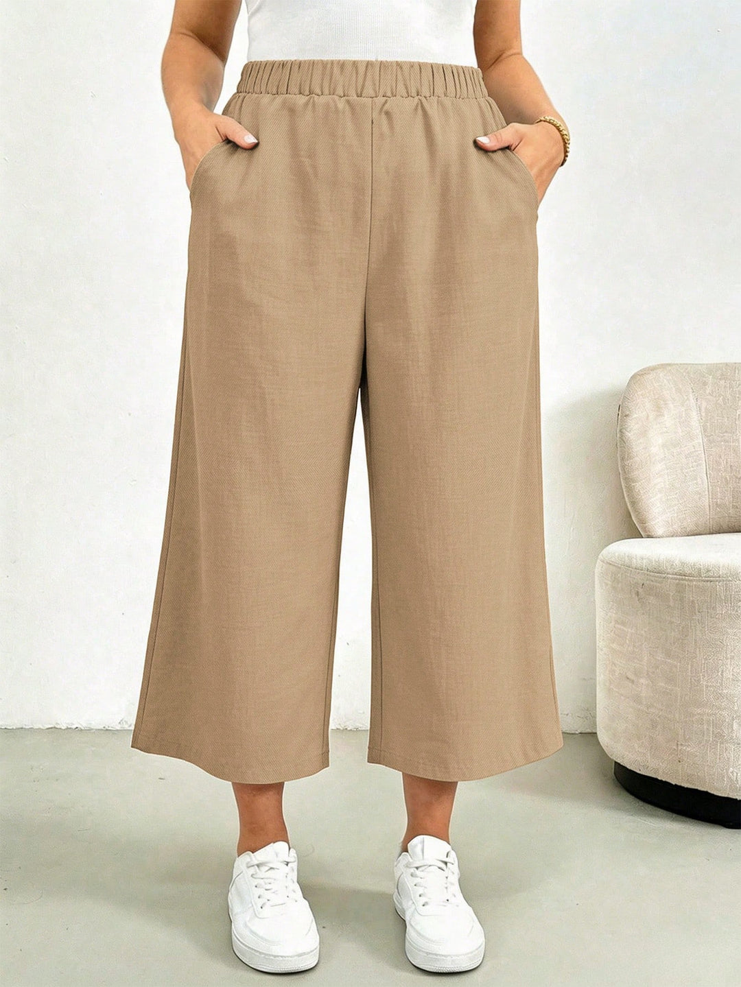 Pantaloni SHEIN, bej