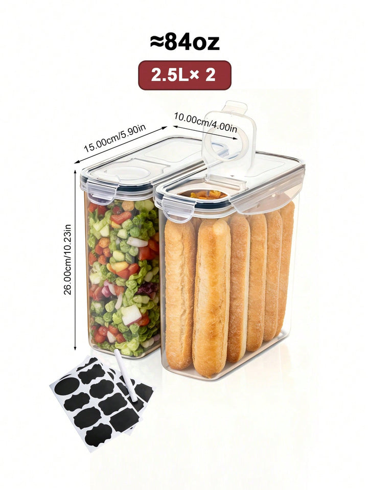 Recipient pentru depozitare alimente SHEIN, transparent