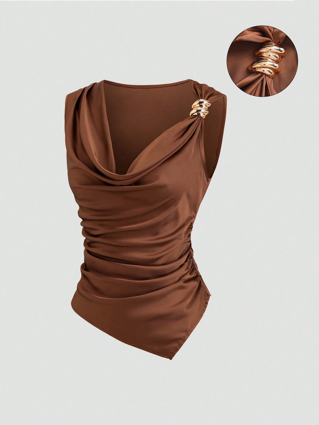 Bluza SHEIN, maro