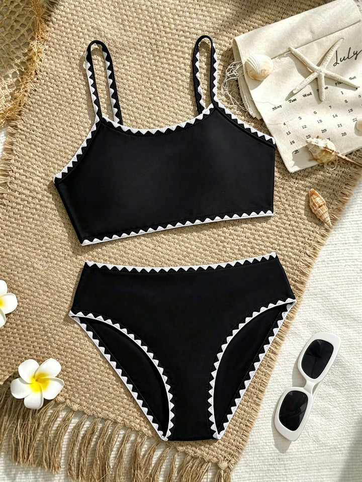 SHEIN bikini szett, fekete