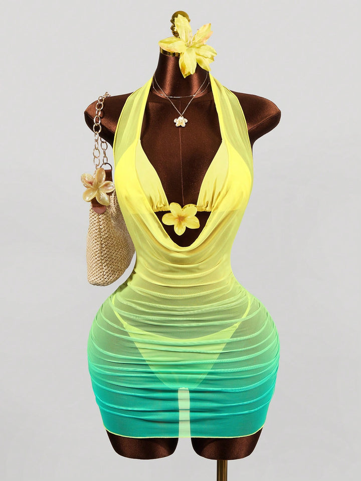 Set bikini SHEIN, mix culori