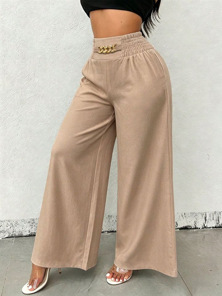 Pantaloni SHEIN, portocaliu