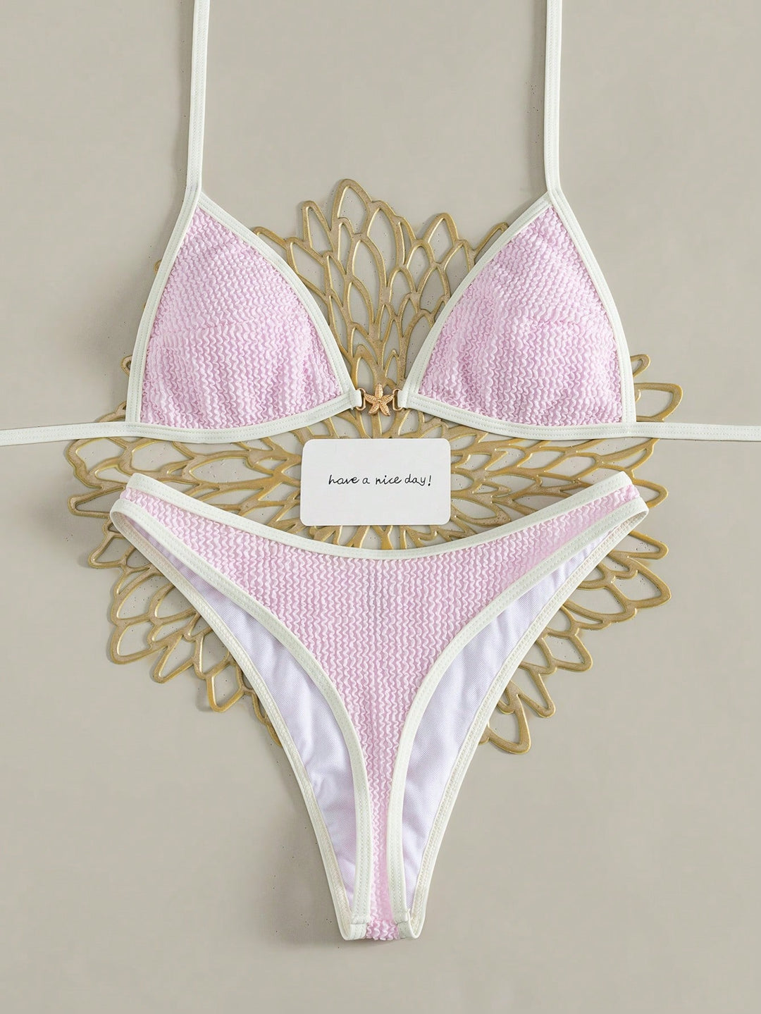 Set bikini SHEIN, mix culori