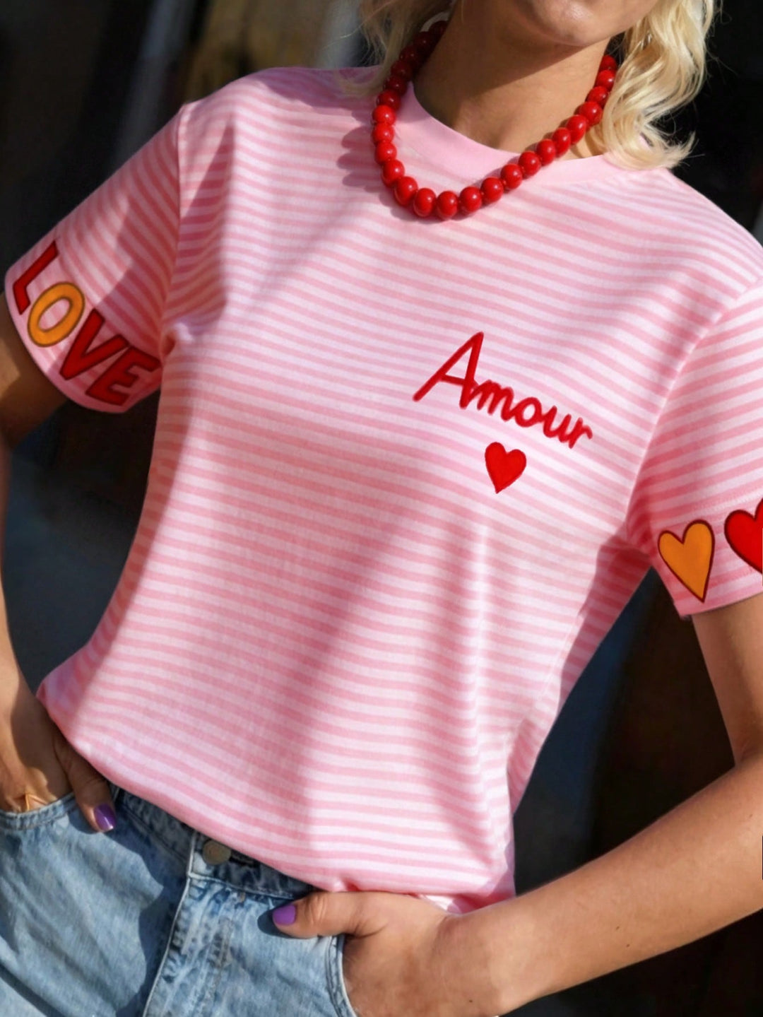 Tricou SHEIN, mix culori