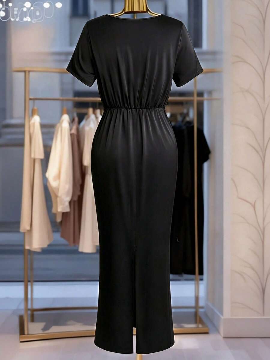 Rochie maxi SHEIN, negru