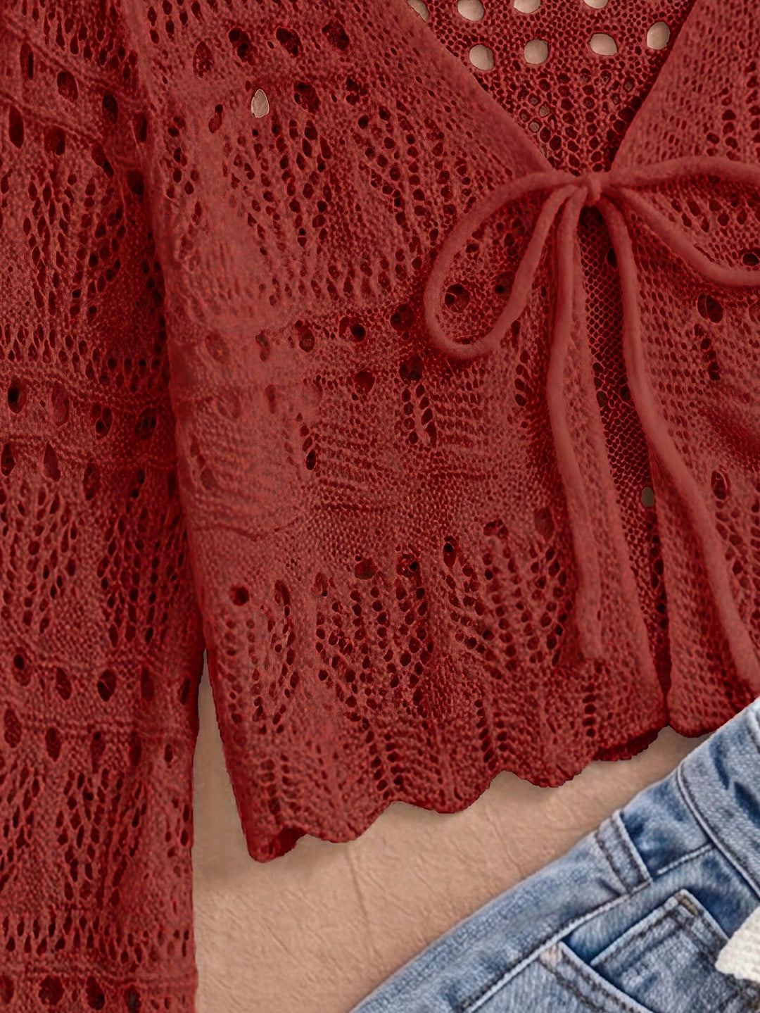 Cardigan SHEIN, portocaliu