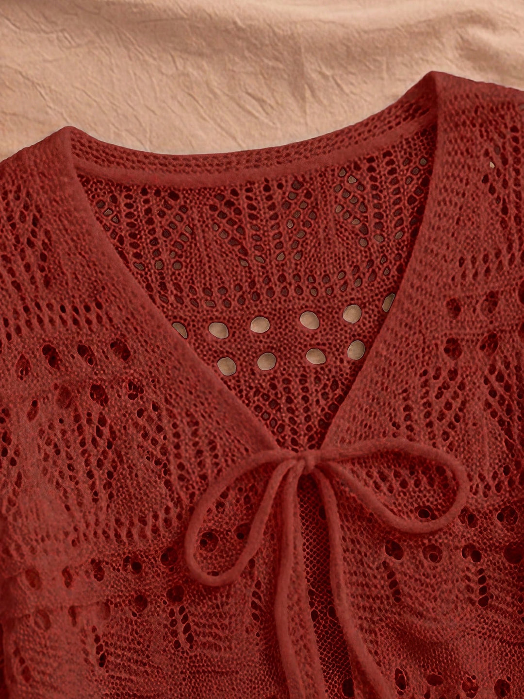 Cardigan SHEIN, portocaliu