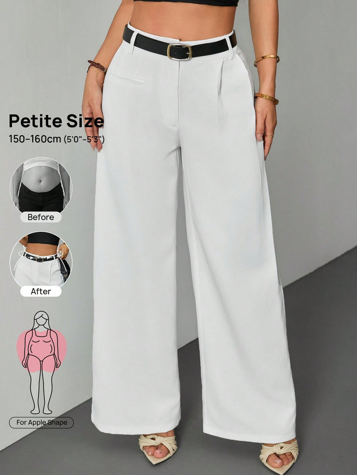 Pantaloni SHEIN, alb