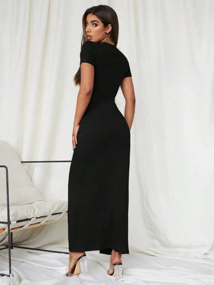 Rochie maxi SHEIN, negru