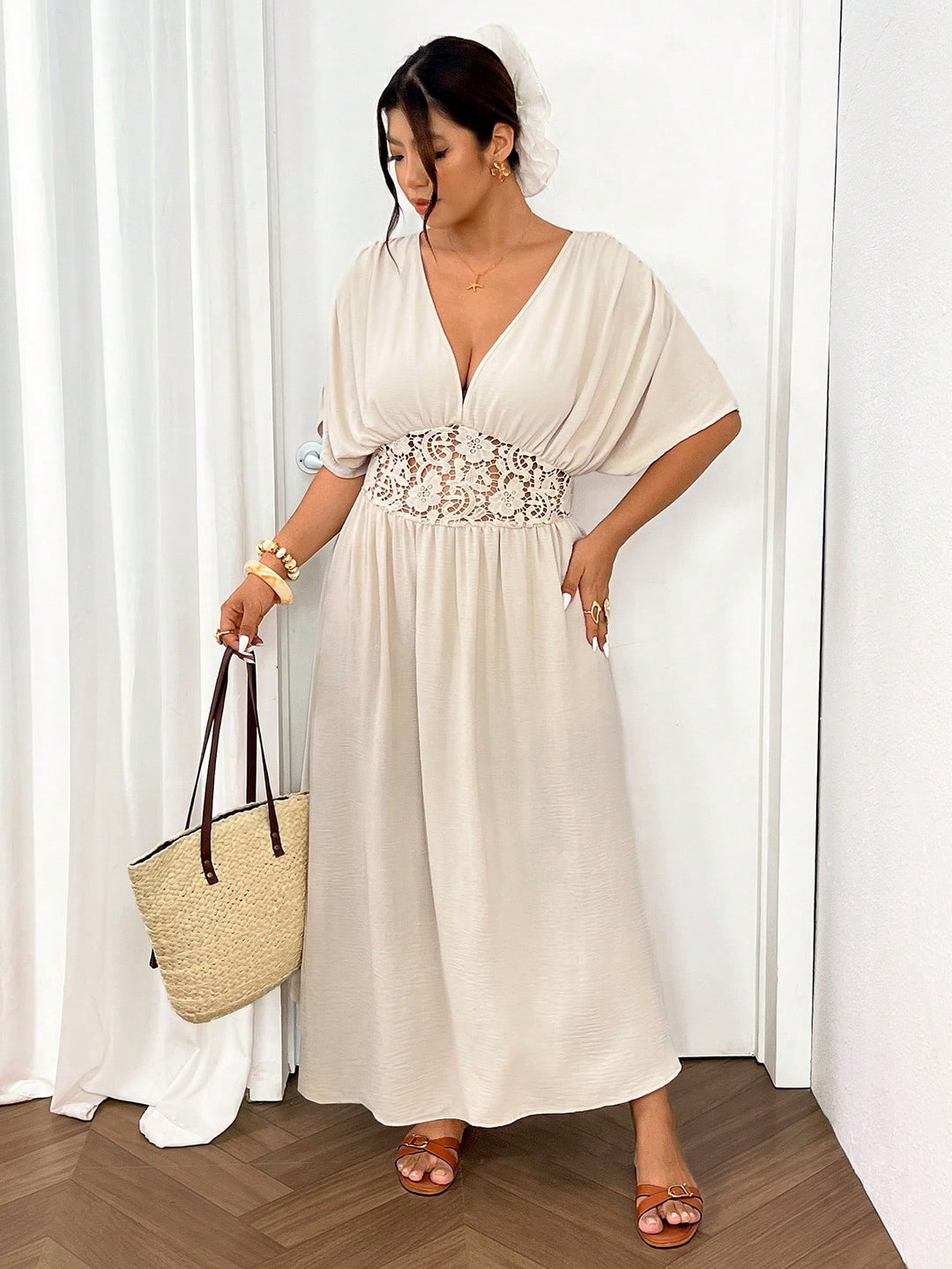 Rochie SHEIN, portocaliu
