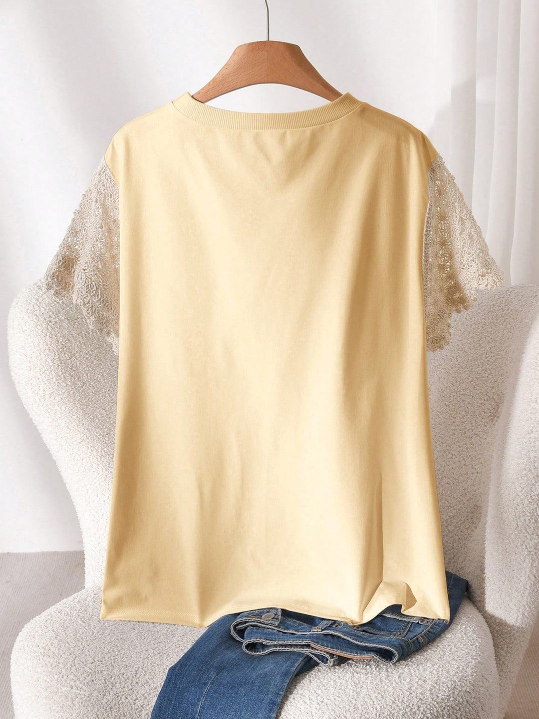 Tricou SHEIN, galben