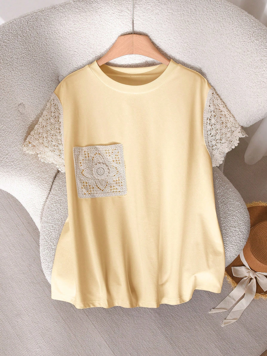 Tricou SHEIN, galben