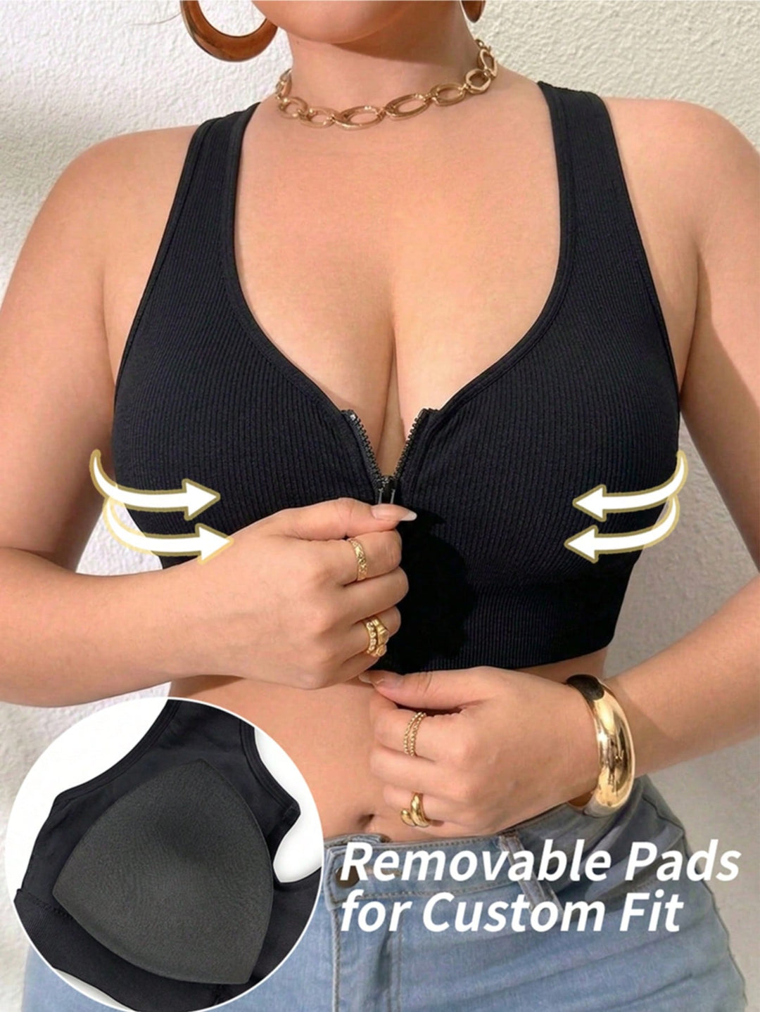 Sutien SHEIN, negru