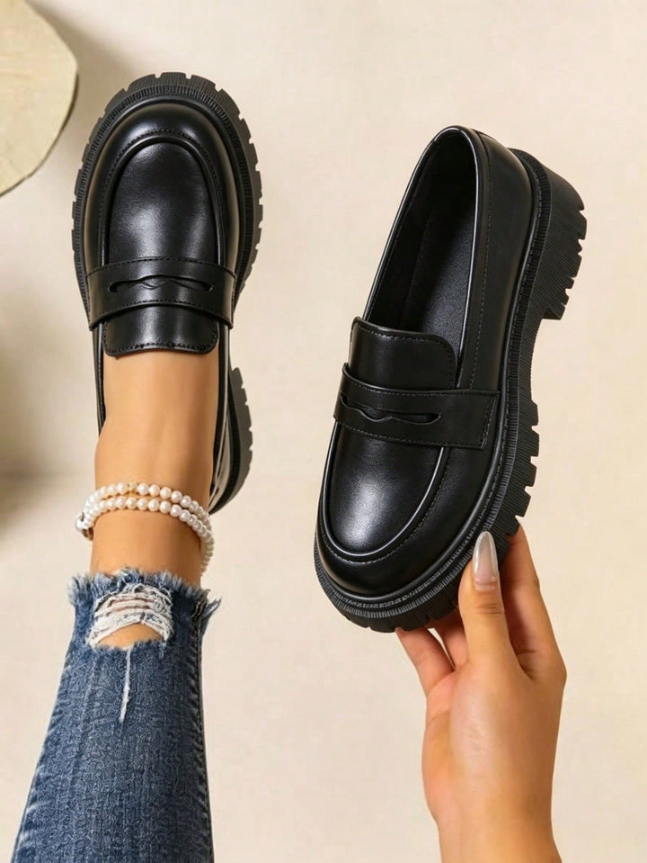 Mocasini SHEIN, negru