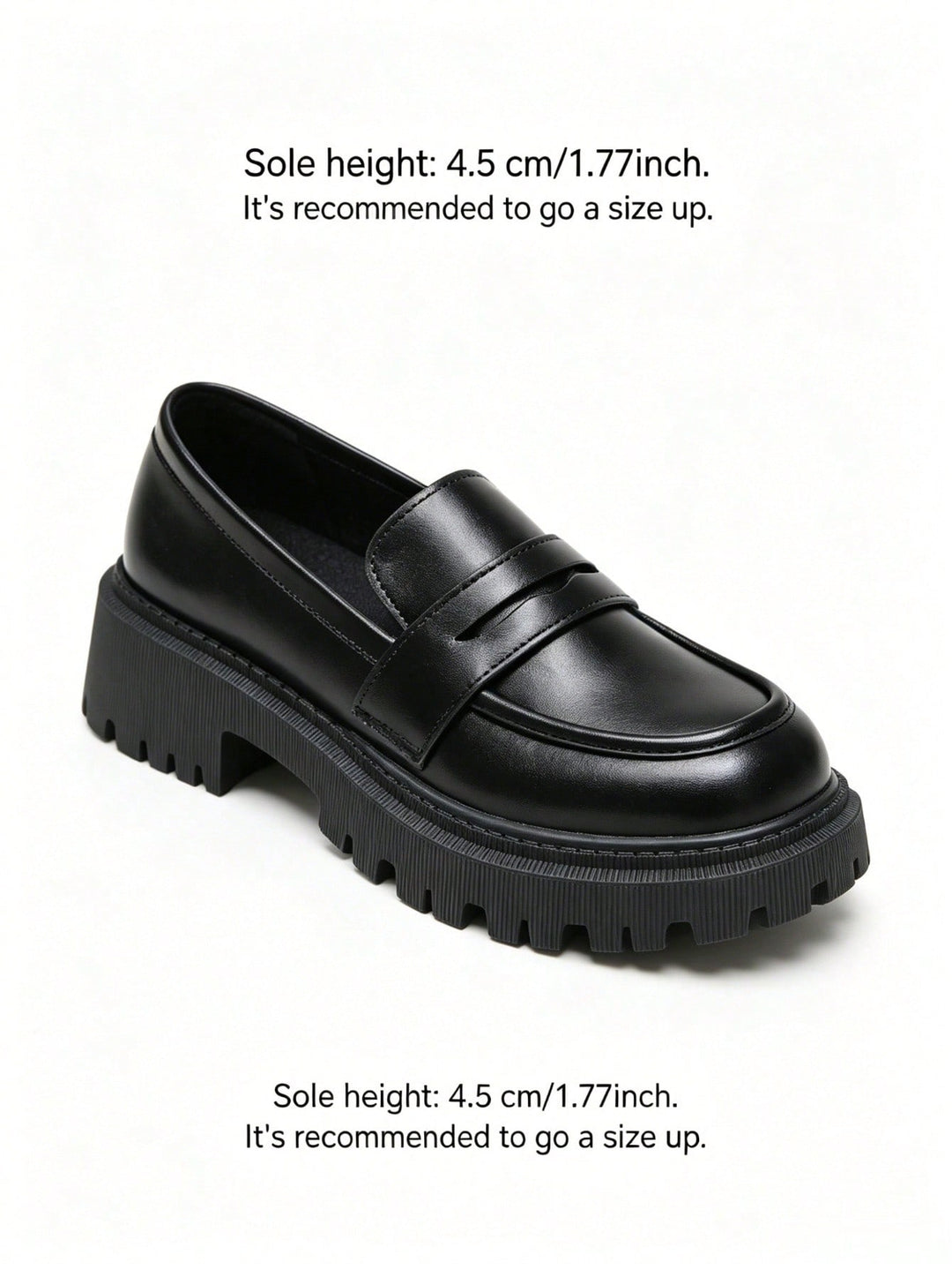 Mocasini SHEIN, negru