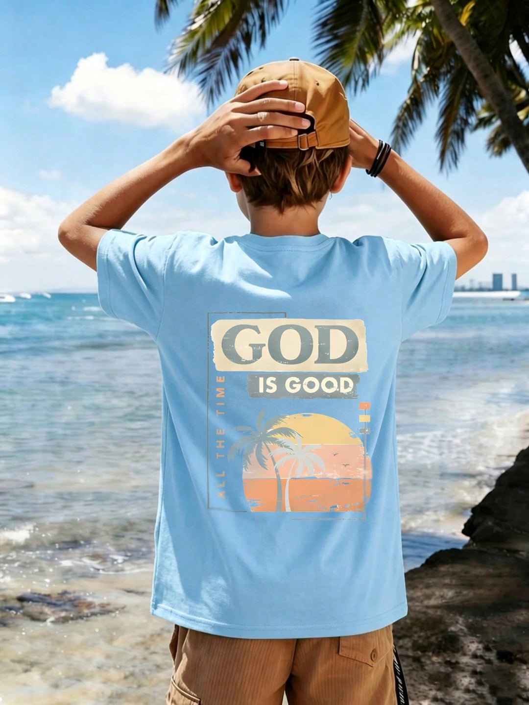 Tricou SHEIN, albastru