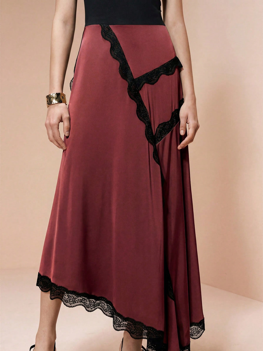 Rochie maxi SHEIN, vișiniu