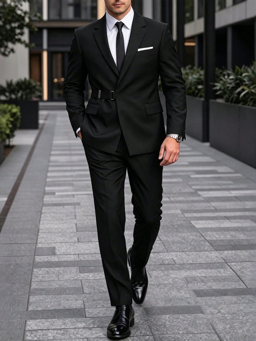 Costum SHEIN, negru