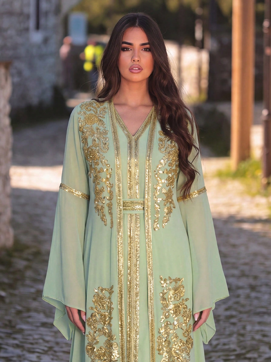Rochie SHEIN, verde