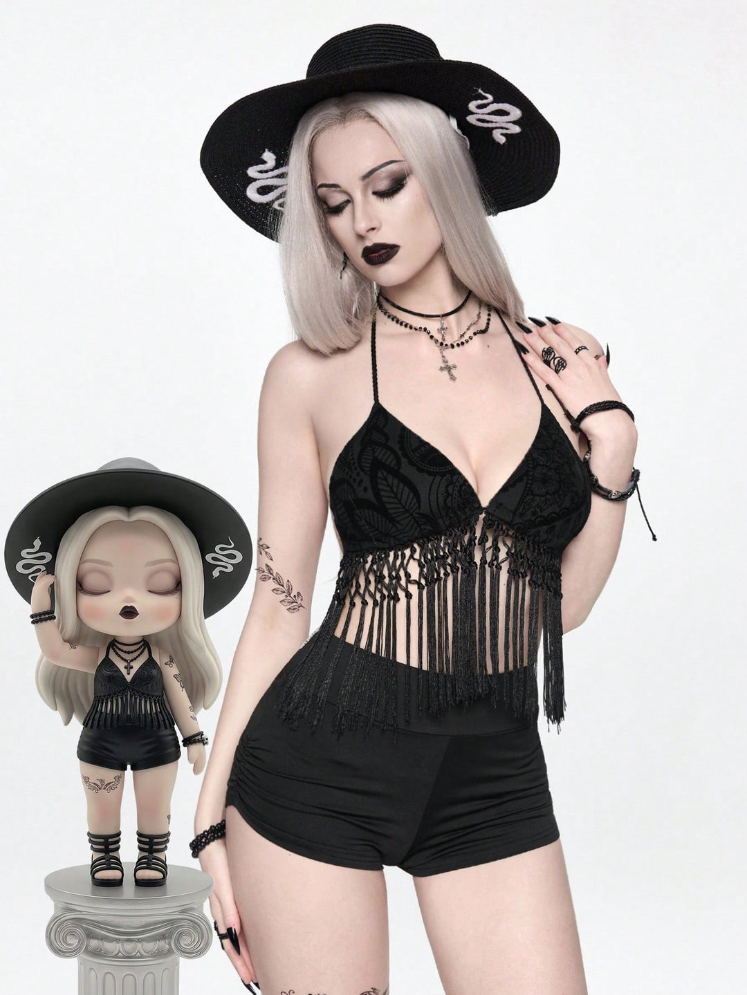 Maiou SHEIN, negru