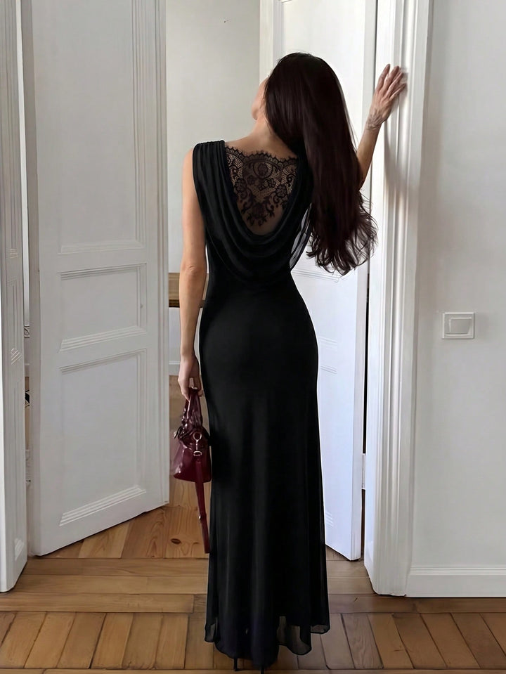 Rochie maxi SHEIN, negru