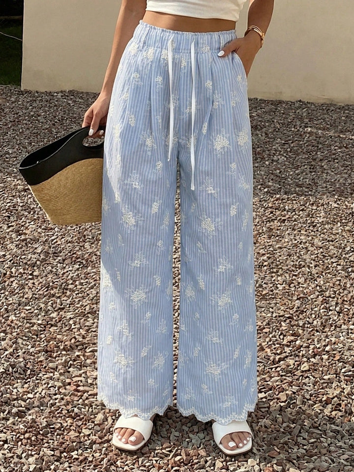 Pantaloni SHEIN, albastru