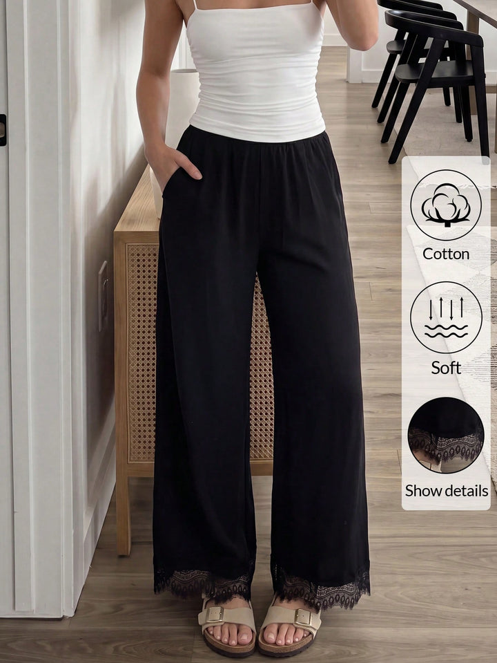 Pantaloni SHEIN, negru