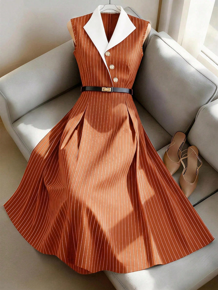 Rochie midi SHEIN, mix culori