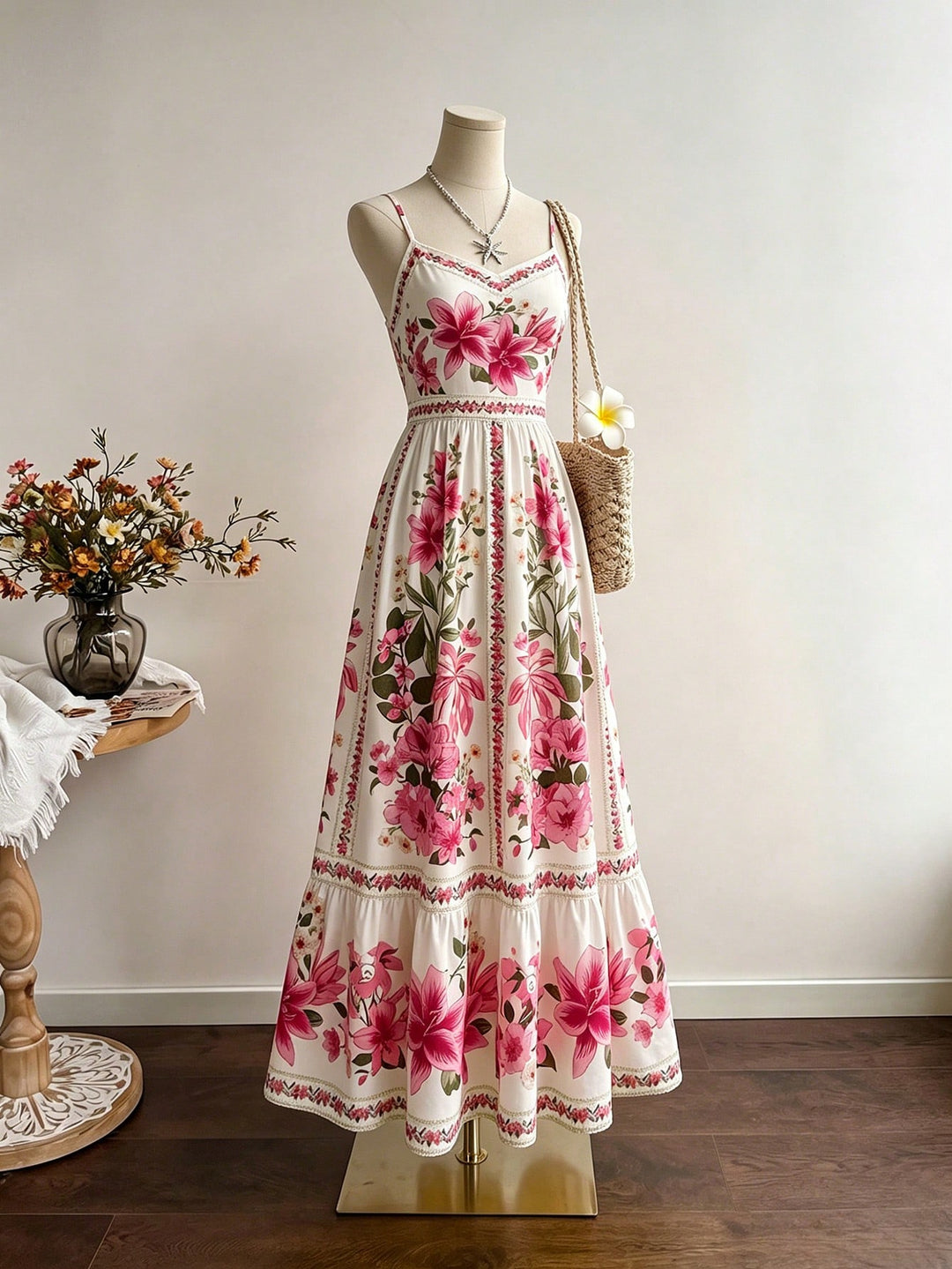 Rochie maxi SHEIN, portocaliu