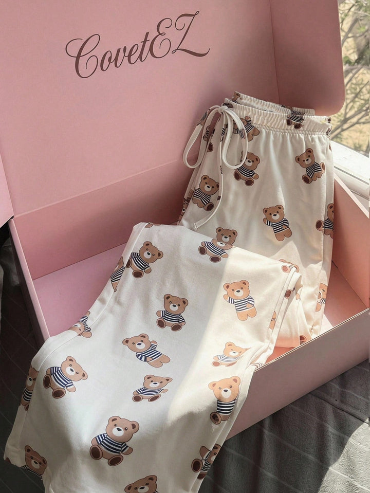 Pantaloni SHEIN, alb