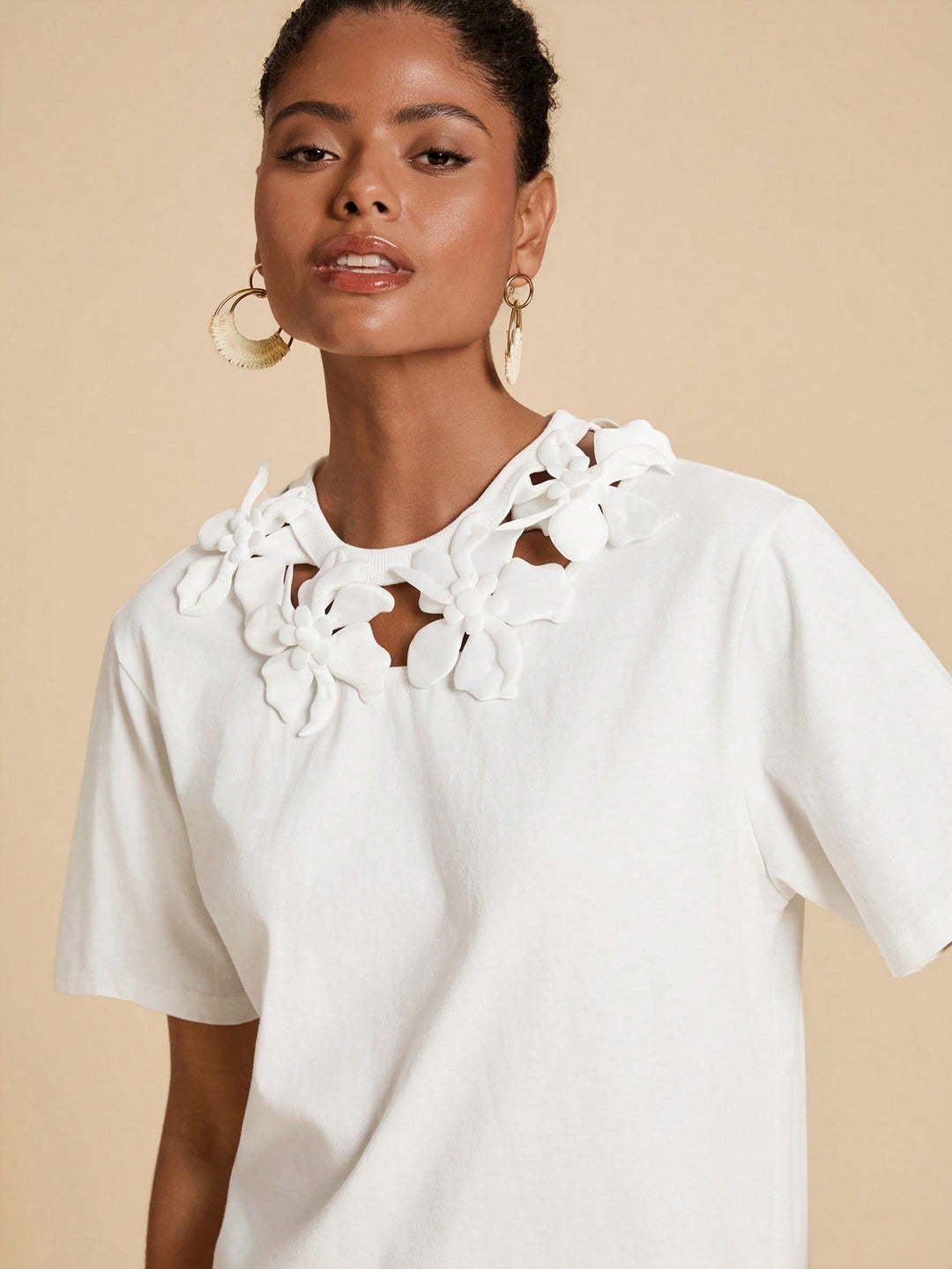 Tricou SHEIN, alb