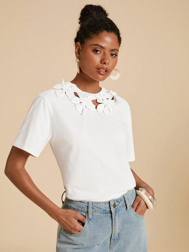 Tricou SHEIN, alb