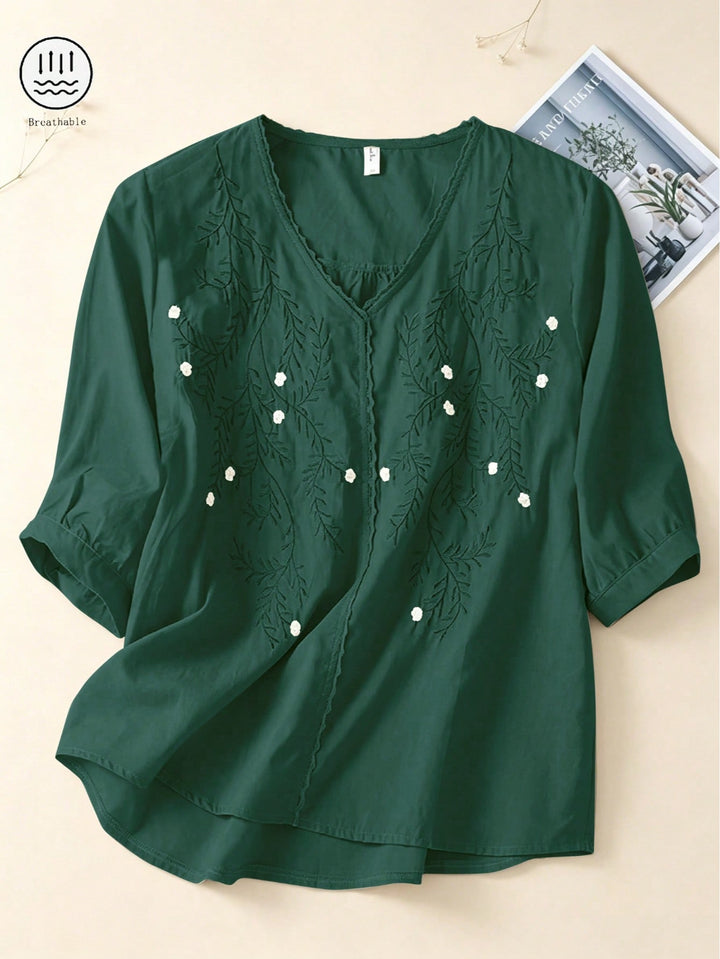 Bluză SHEIN, verde