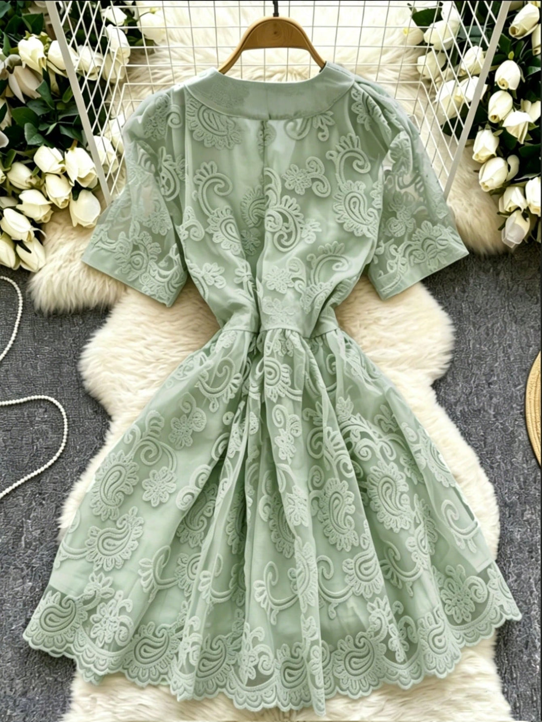 Rochie SHEIN, verde
